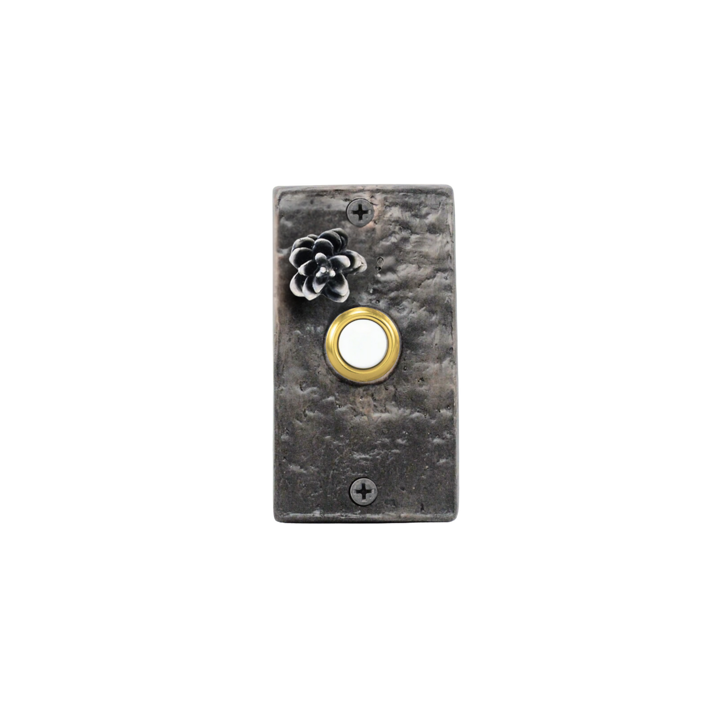 Rectangle Western Hemlock Doorbell