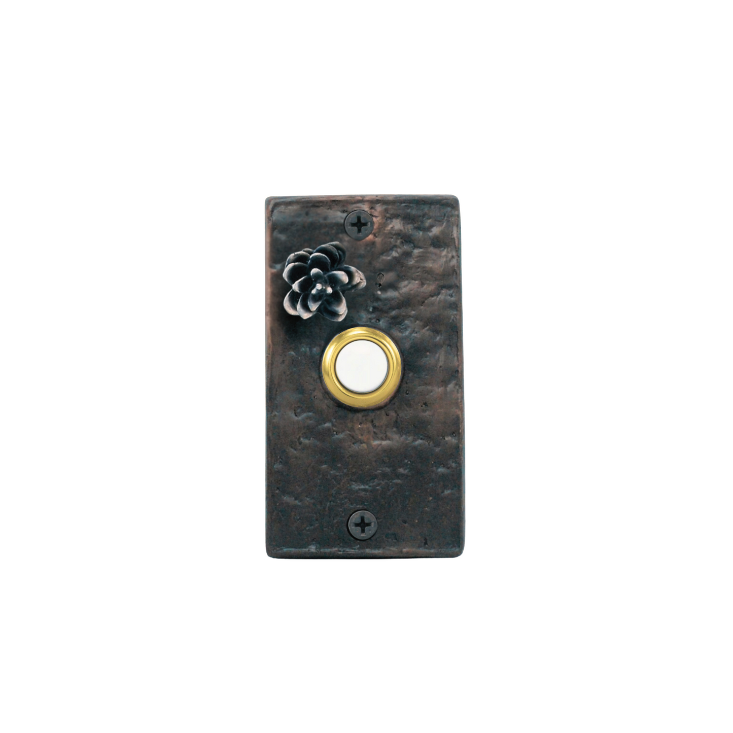 Rectangle Western Hemlock Doorbell