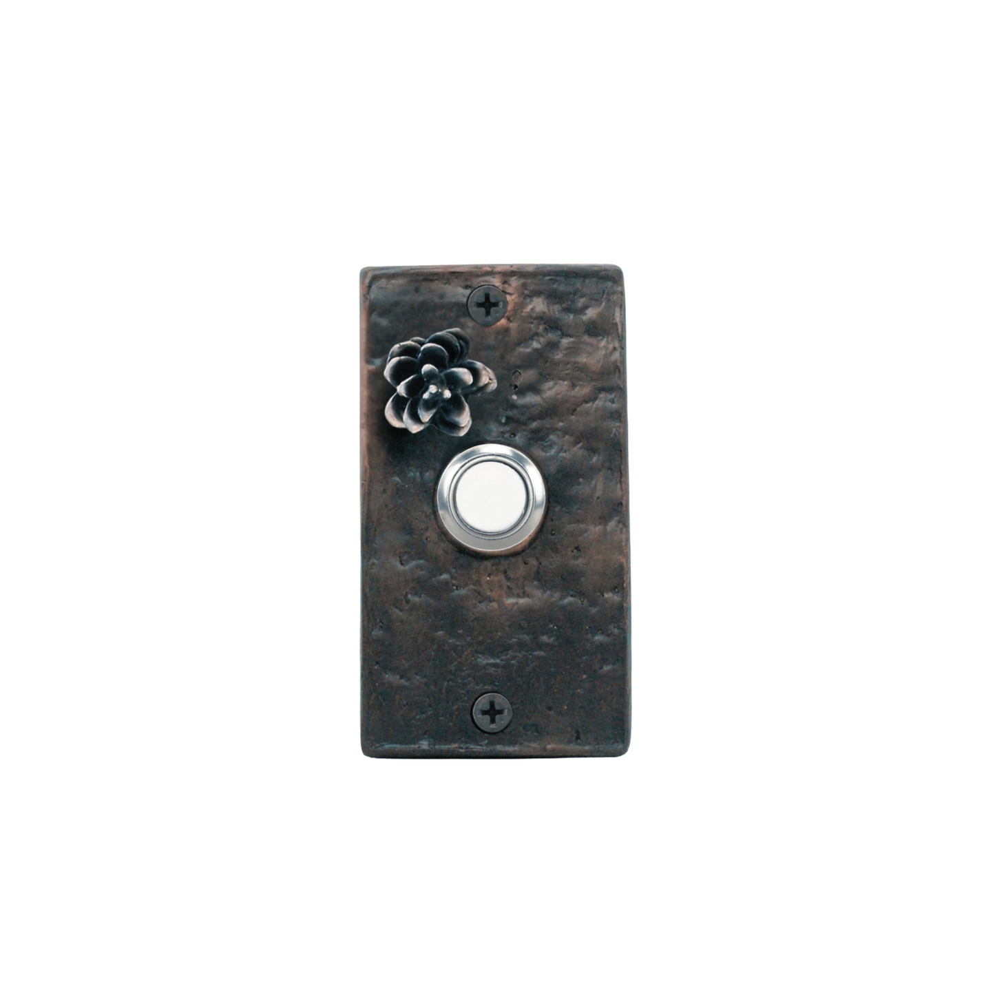 Rectangle Western Hemlock Doorbell