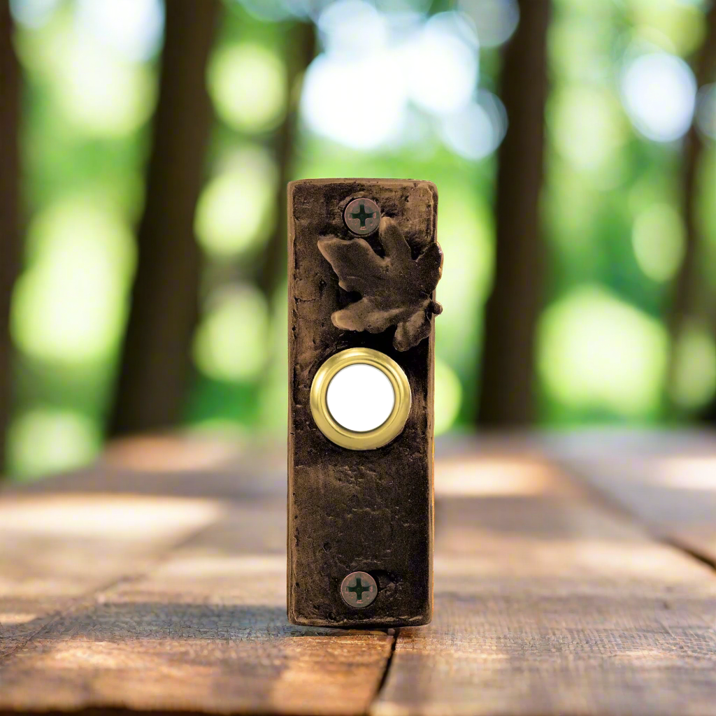 Slim Maple Leaf Doorbell