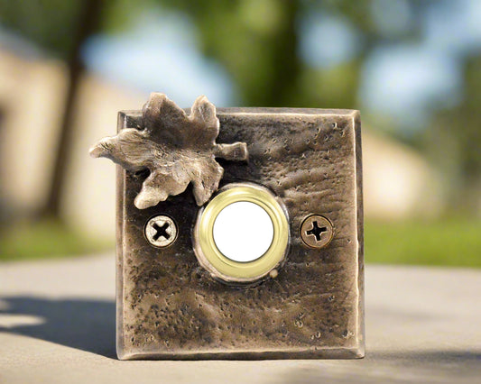 Square Maple Leaf Doorbell