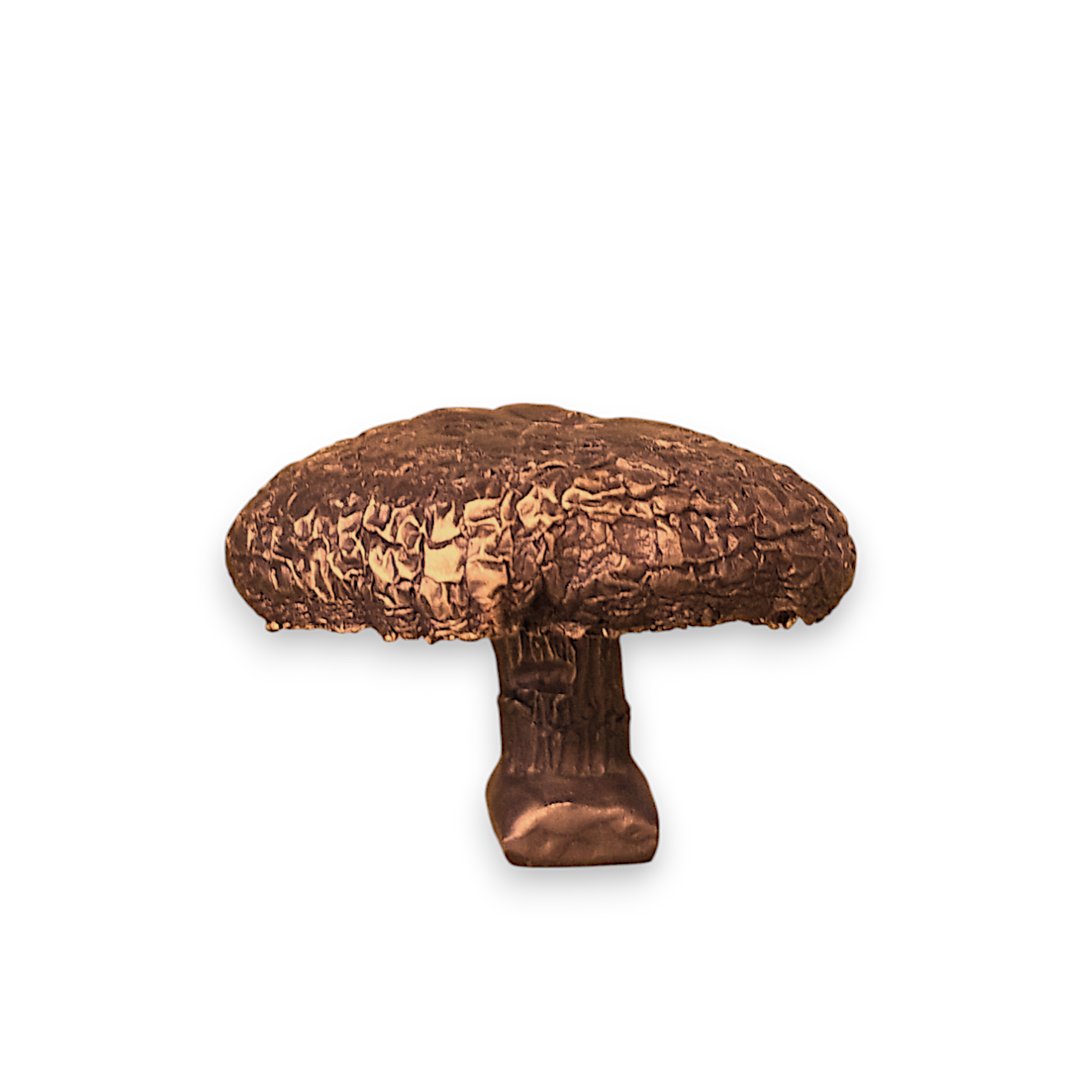 Crinkle Top Toadstool Cabinet Knob