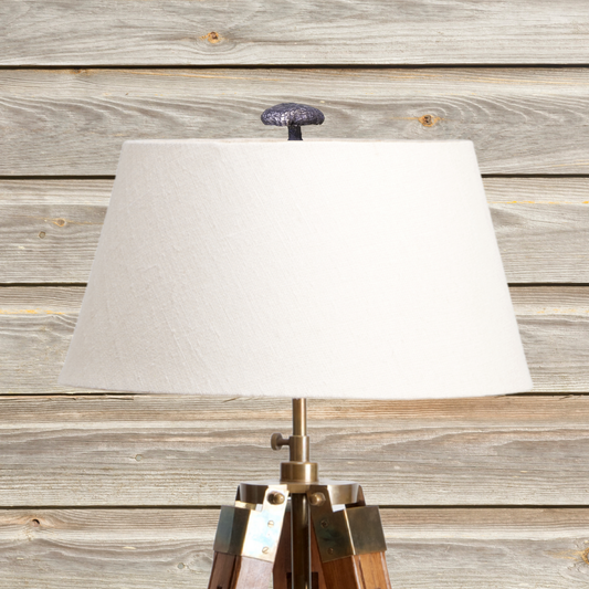 Crinkle Top Toadstool Finial