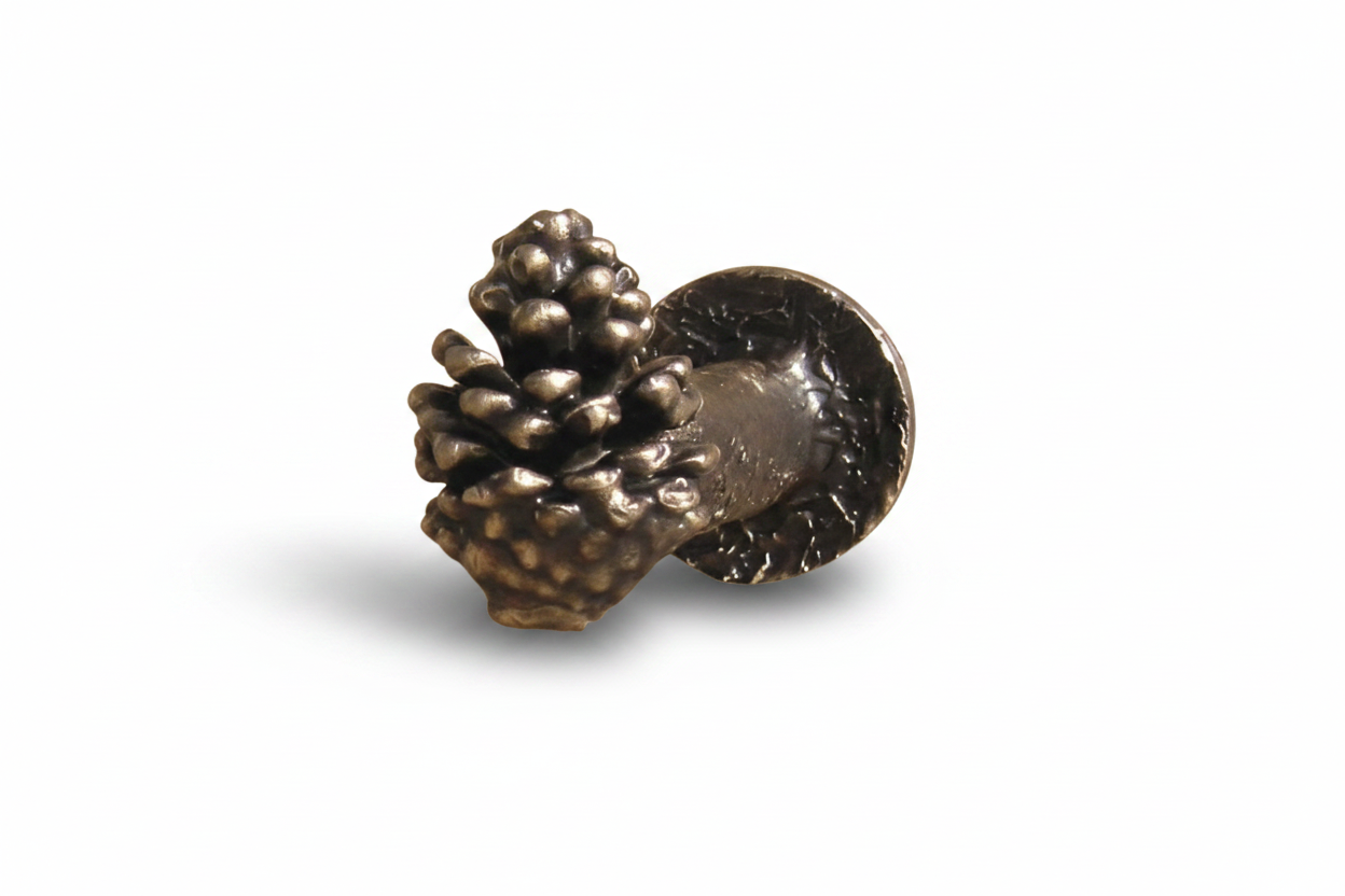 Lodgepole Pinecone Hook | Vertical Cone