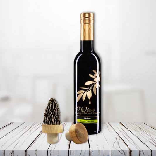 Morel Mushroom Bottle Stopper