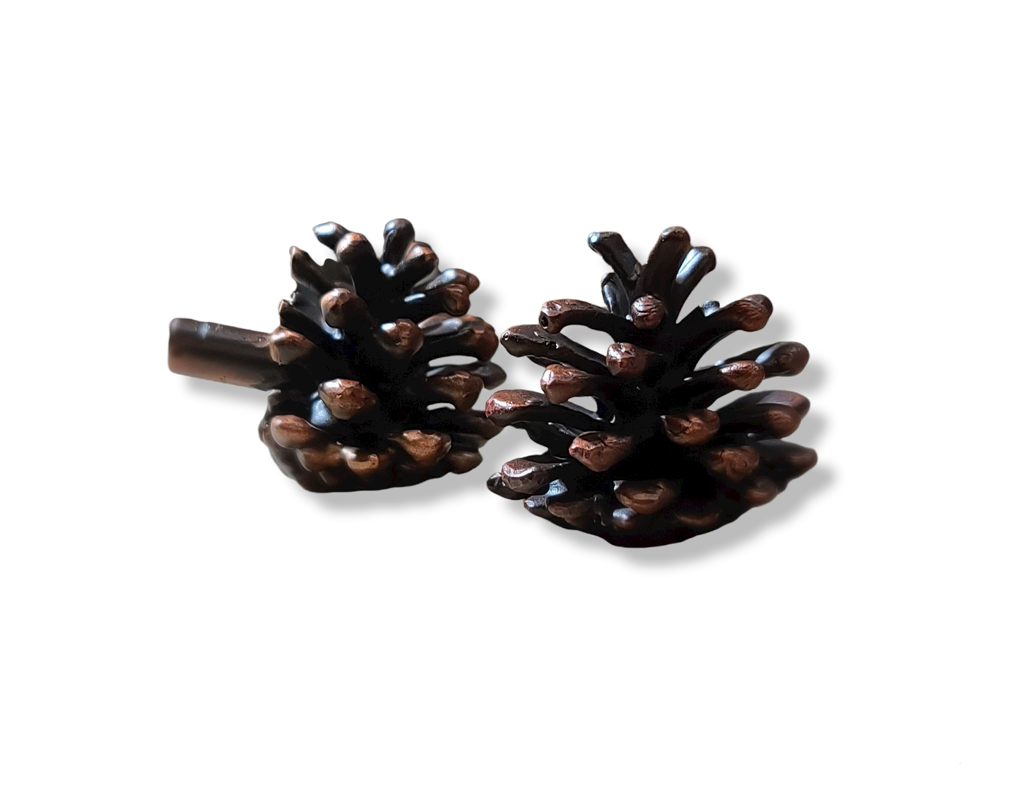 Lodgepole Pinecone Vertical Knob | Large
