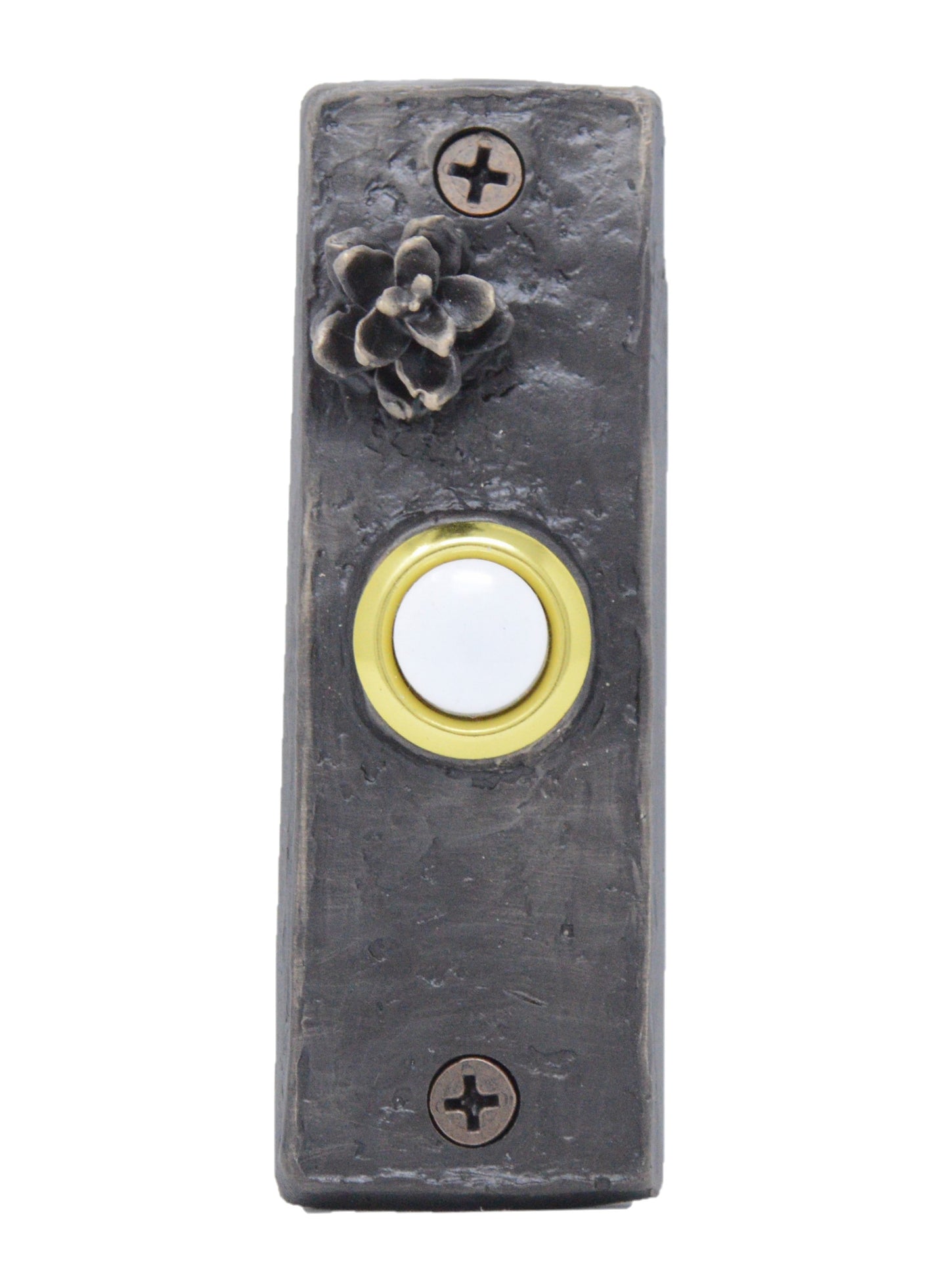 Slim Hemlock Cone Doorbell | Timber Bronze | Oregon