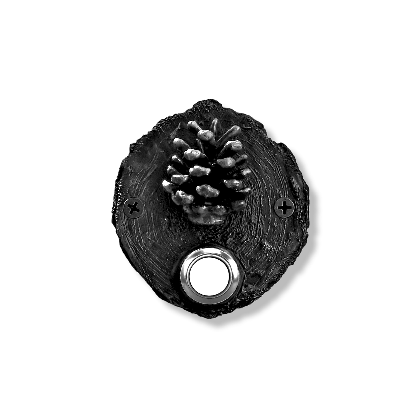 Log End Lodgepole Pinecone Doorbell