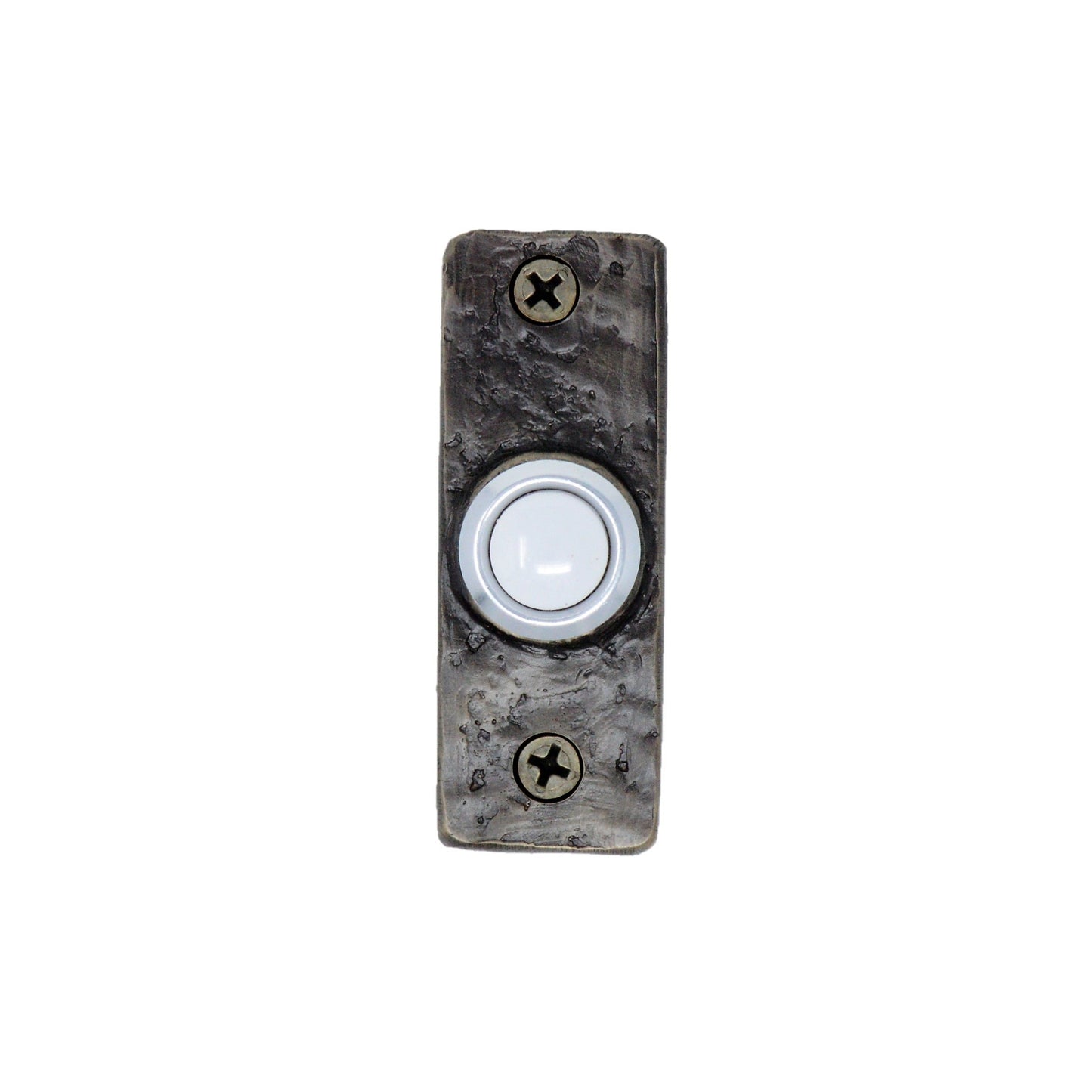 Rustic Extra-slim bronze doorbell - Classic