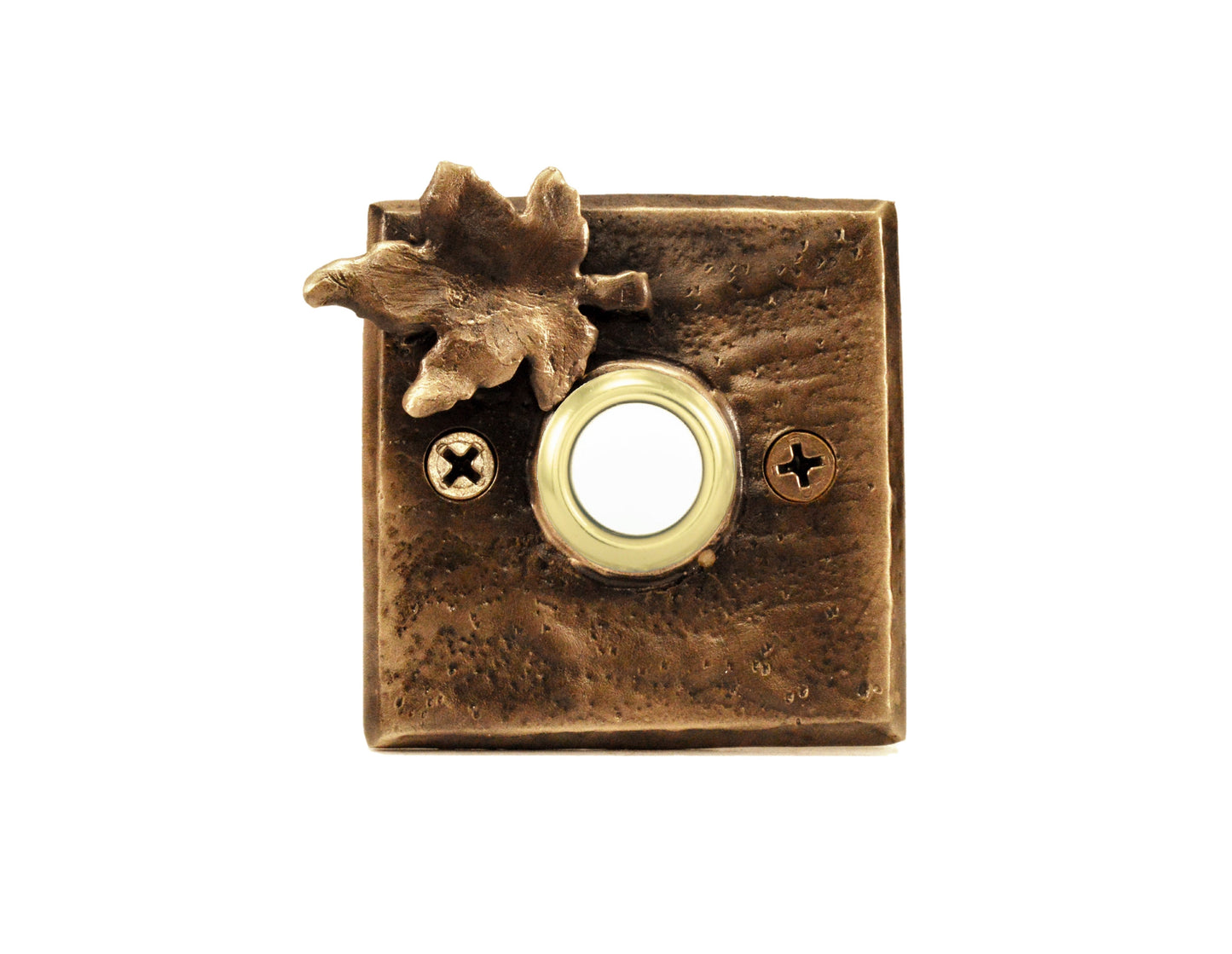 Square Maple Leaf Doorbell