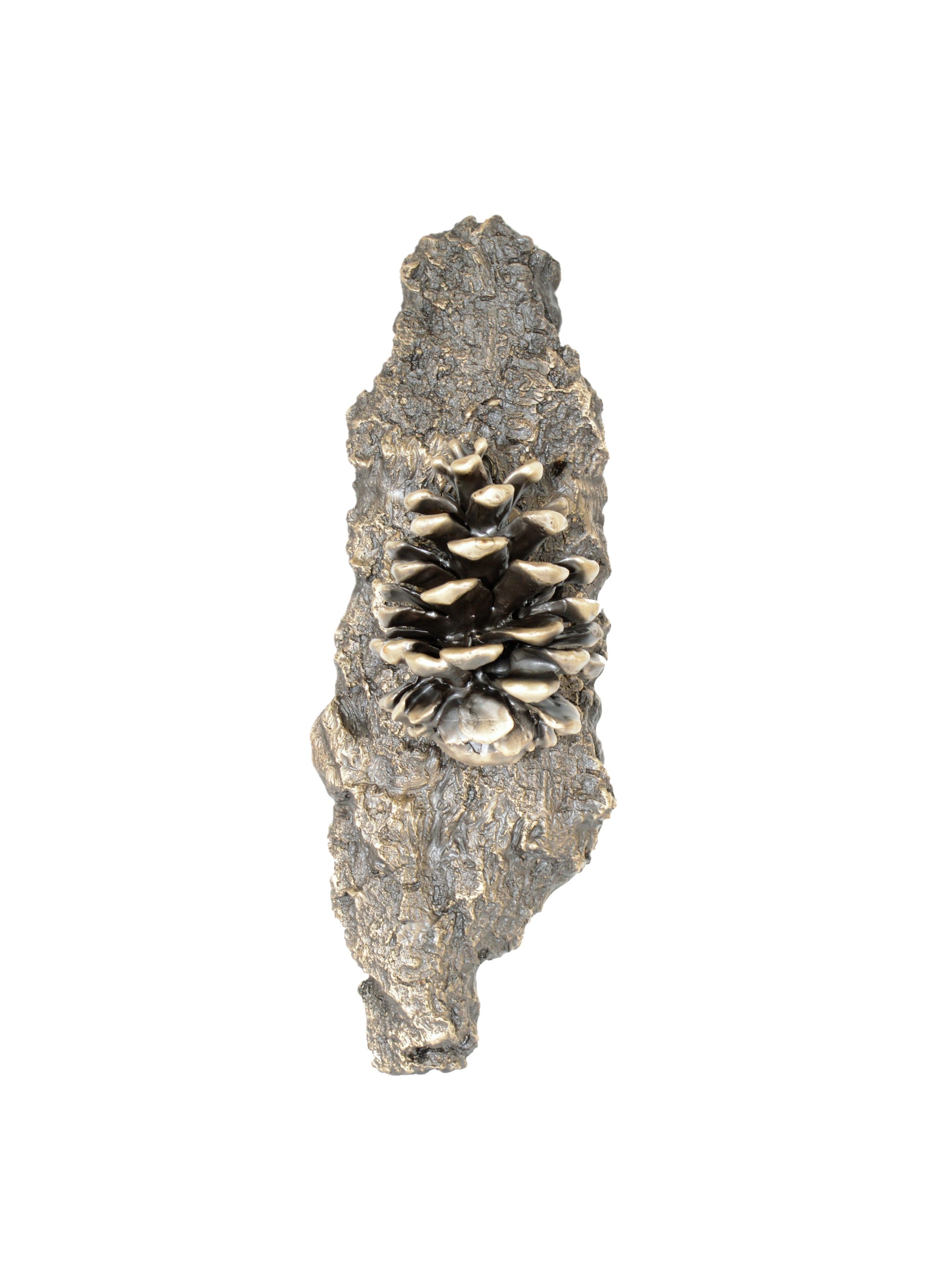 Door Knocker-Ponderosa Cone W/10" Base | Timber Bronze | Oregon