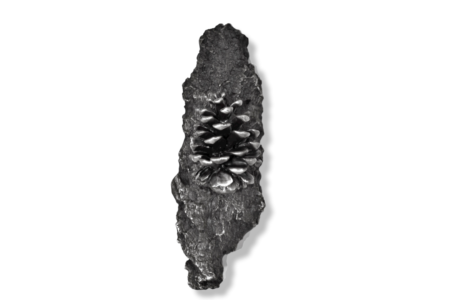 Door Knocker-Ponderosa Pinecone W/10" Base