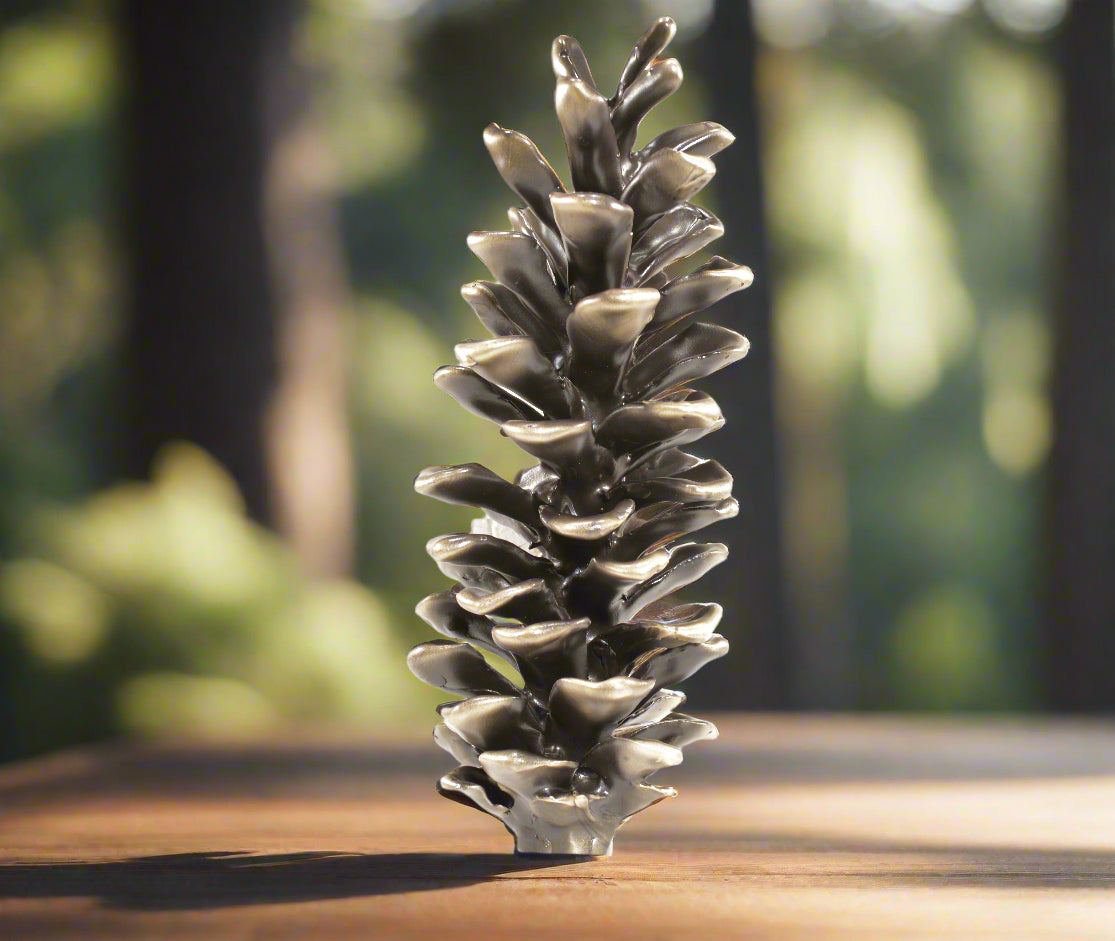 White Pine Cone Finial | Timber Bronze | Oregon