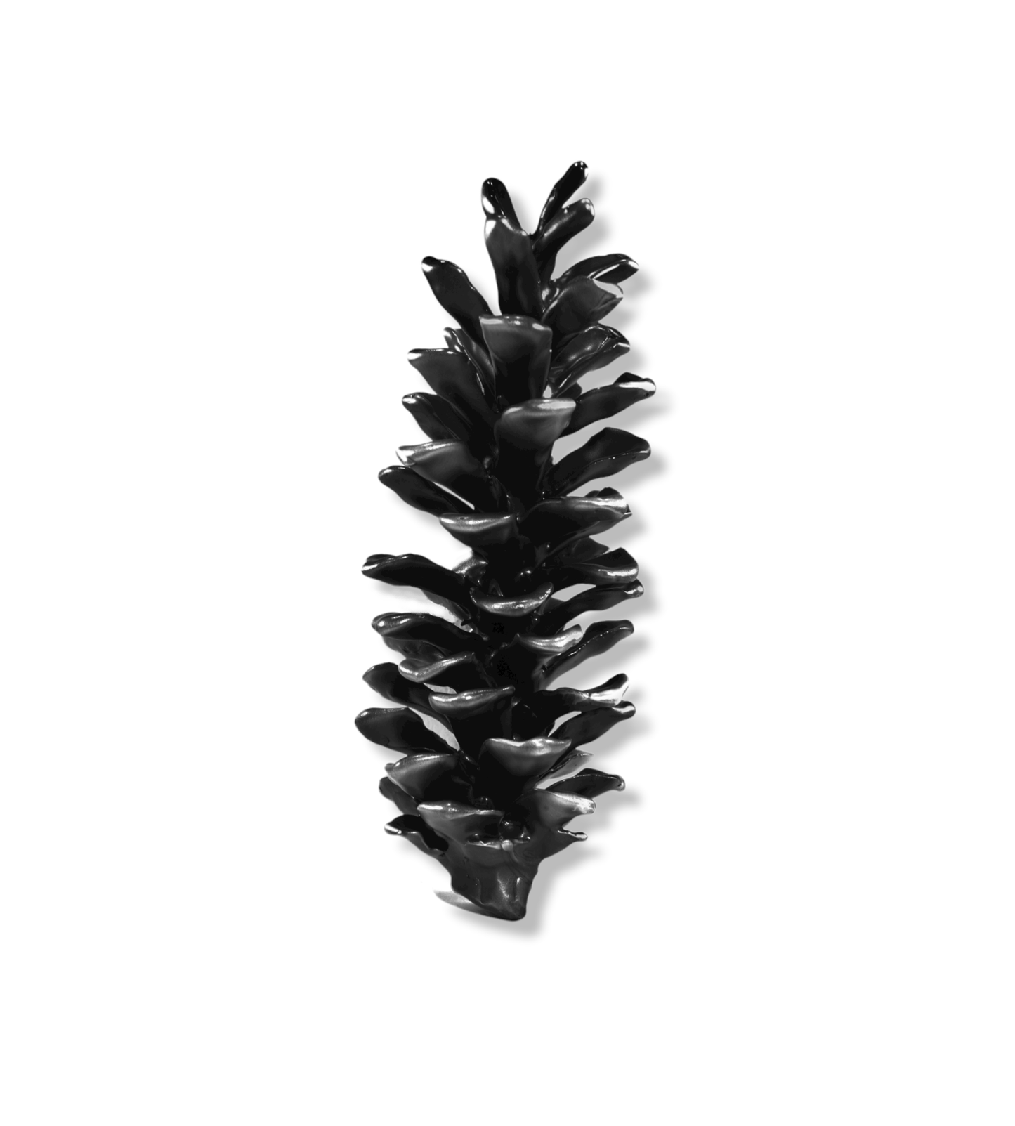 White Pine Cone Finial