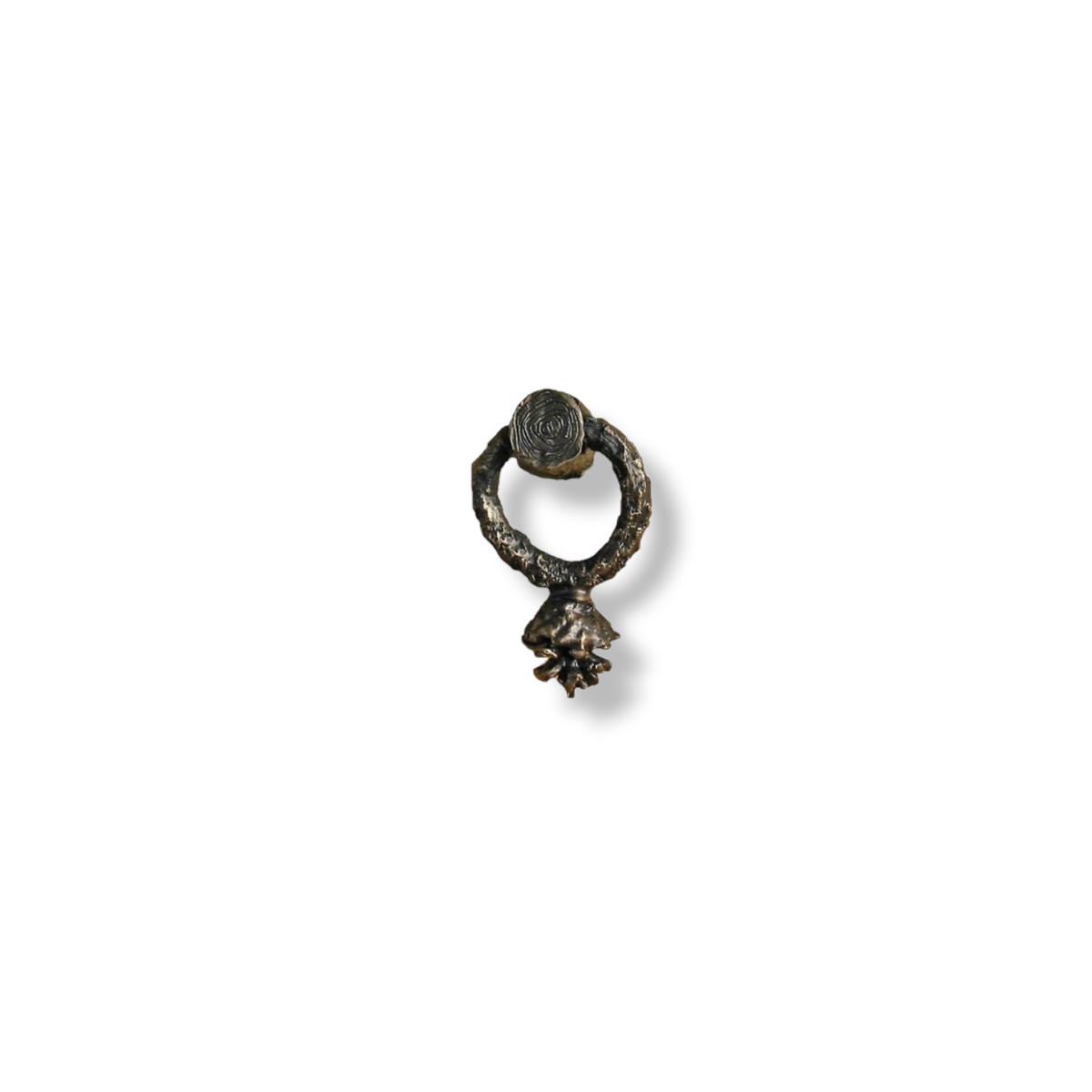 Lodgepole Ring Cabinet Pull (extra small cone)