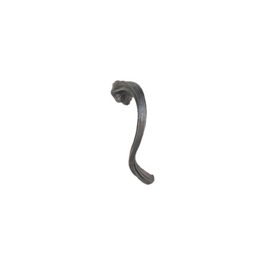 Squash stem bronze cabinet handle and drawer pull