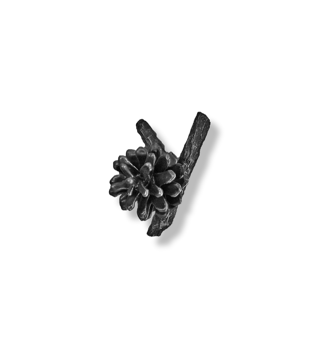 Y Branch Lodgepole Pinecone Horizontal Pull-Medium