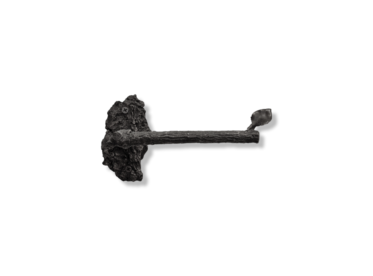 Lodgepole Toilet Paper Holder w/Aspen Leaf
