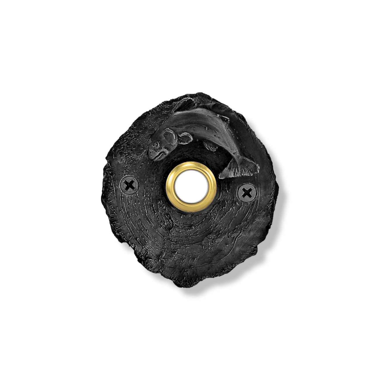 Log End Fish Doorbell