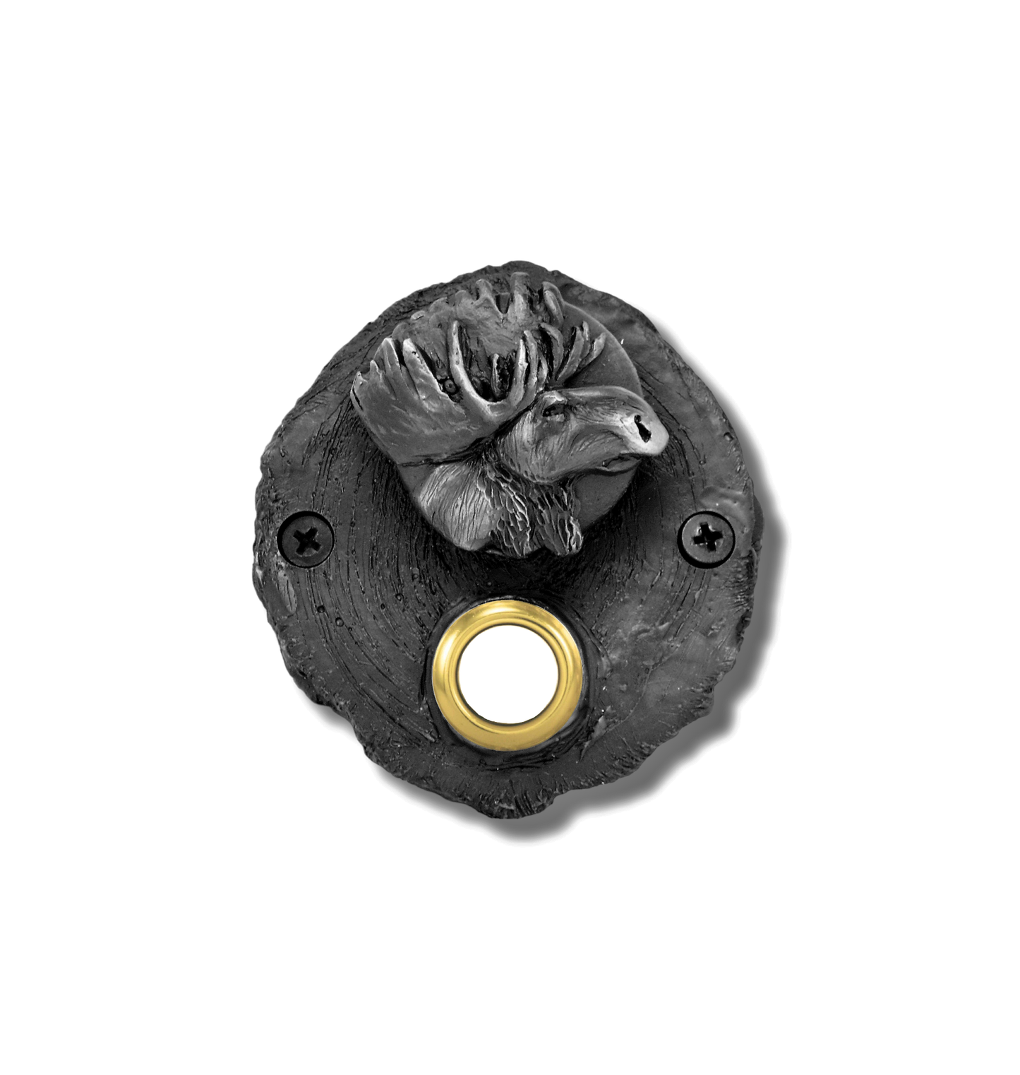Log End Moose Doorbell