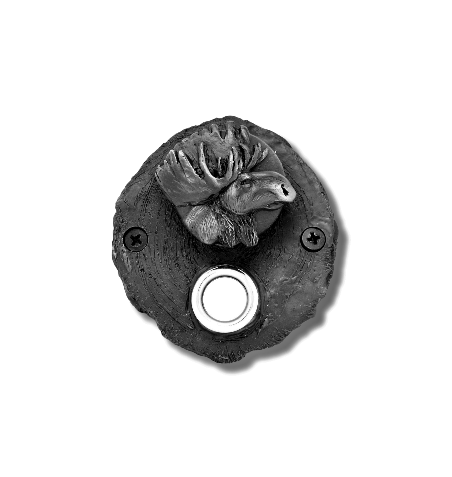 Log End Moose Doorbell