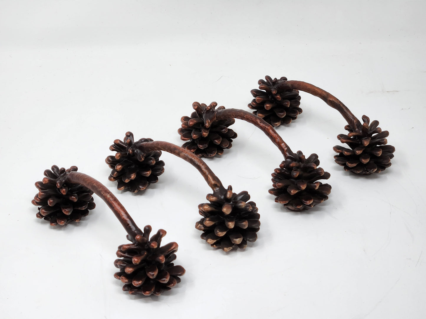 Lodgepole Pinecone Branch Drawer Pull | 4"