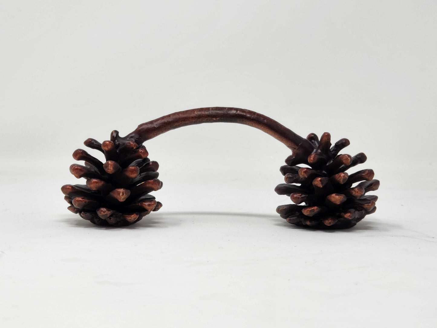 Lodgepole Pinecone Branch Drawer Pull | 4"