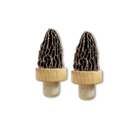 Morel Mushroom Bottle Stopper Bundle