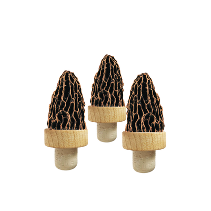 Morel Mushroom Bottle Stopper Bundle