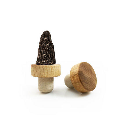 Morel Mushroom Bottle Stopper