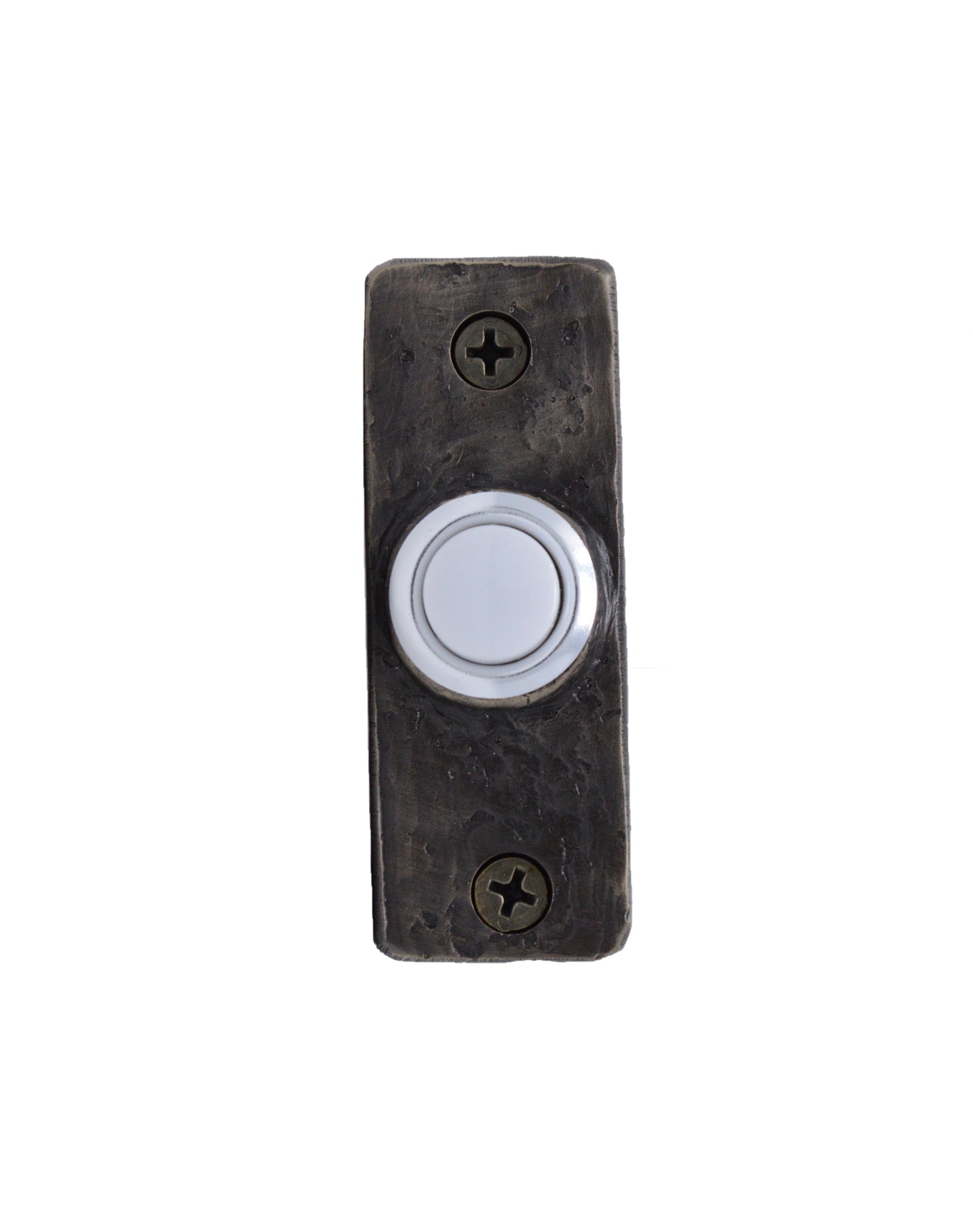 Slim Classic Bronze Doorbell | Custom Artisan Crafted | Extra Slim