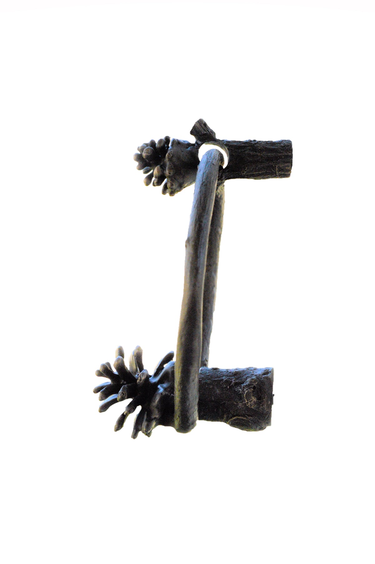 Door Knocker | Lodgepole Pinecone Ring & Post Style