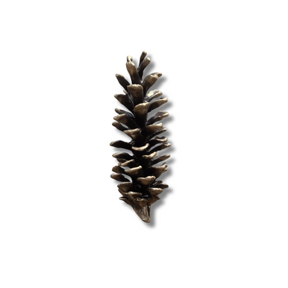 White Pine Cone Door Knocker