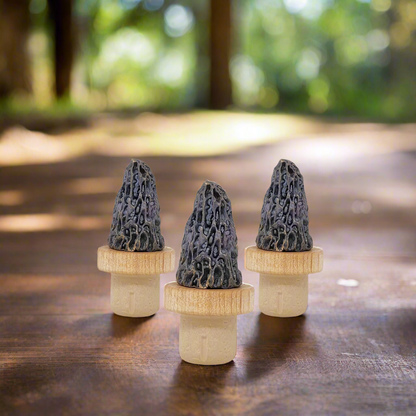 Morel Mushroom Bottle Stopper Bundle