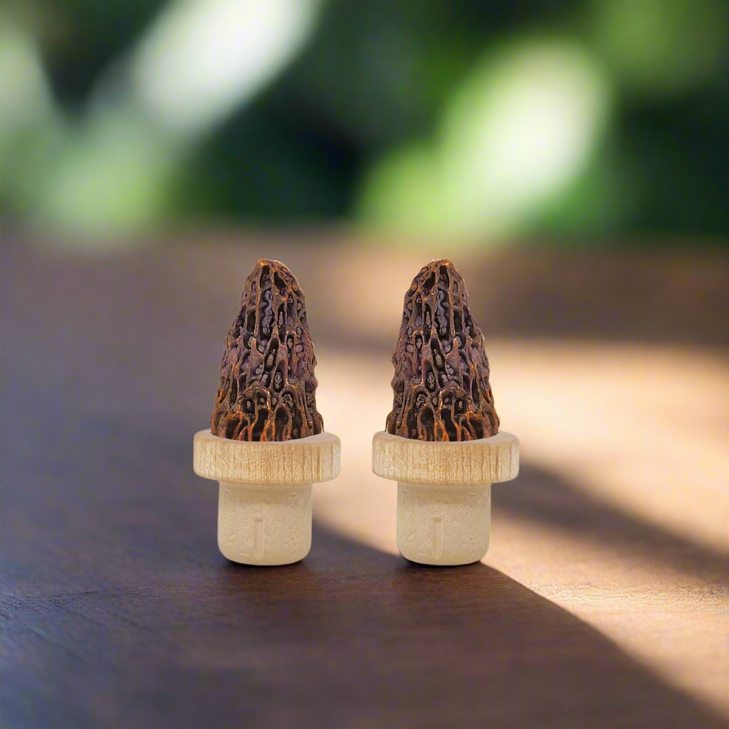 Morel Mushroom Bottle Stopper Bundle