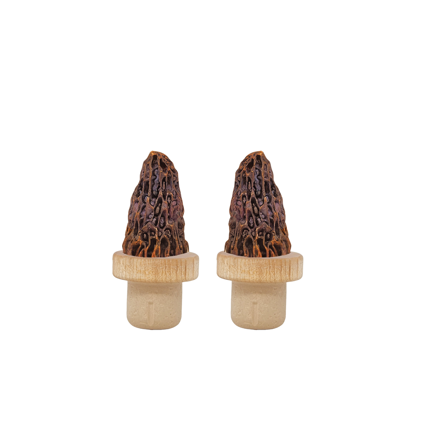 Morel Mushroom Bottle Stopper Bundle