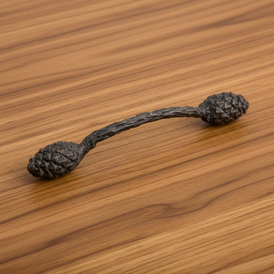 Lodgepole Closed Pinecone Branch Pull | 3.5"
