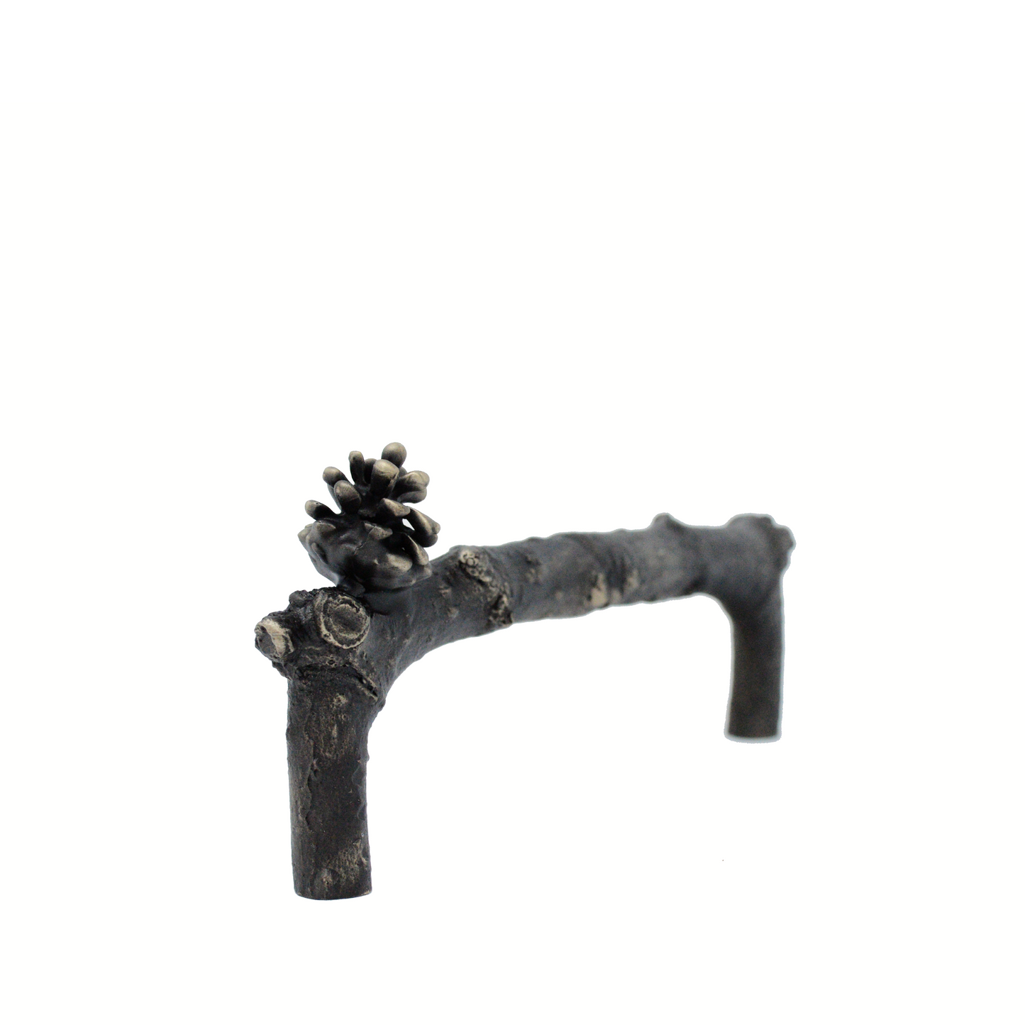 Lodgepole Branch Drawer Pull with Cone | 6"
