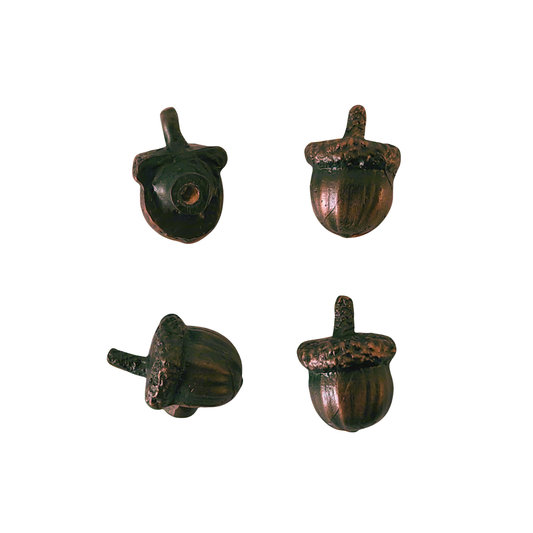Acorn Cabinet Knobs-Set of 4