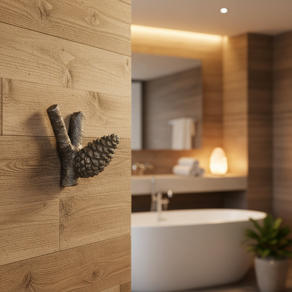 Lodgepole Y-Branch  Cone Knob