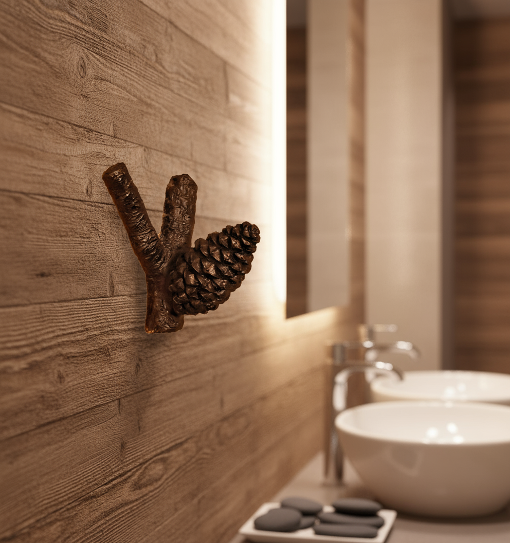 Lodgepole Y-Branch  Cone Knob