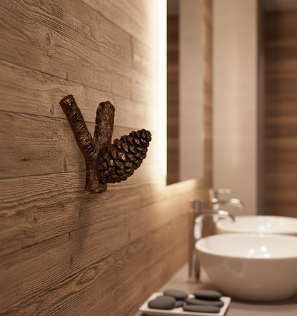 Lodgepole Y-Branch  Cone Knob