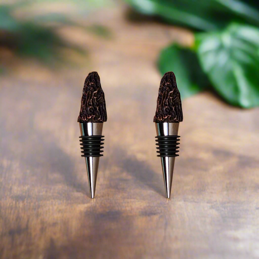 Morel Mushroom Bottle Stopper Bundle