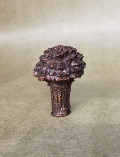 Bronze muffin top toadstool cabinet knob