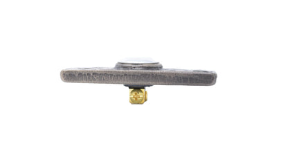 Extra-slim bronze doorbell - Classic - screw base