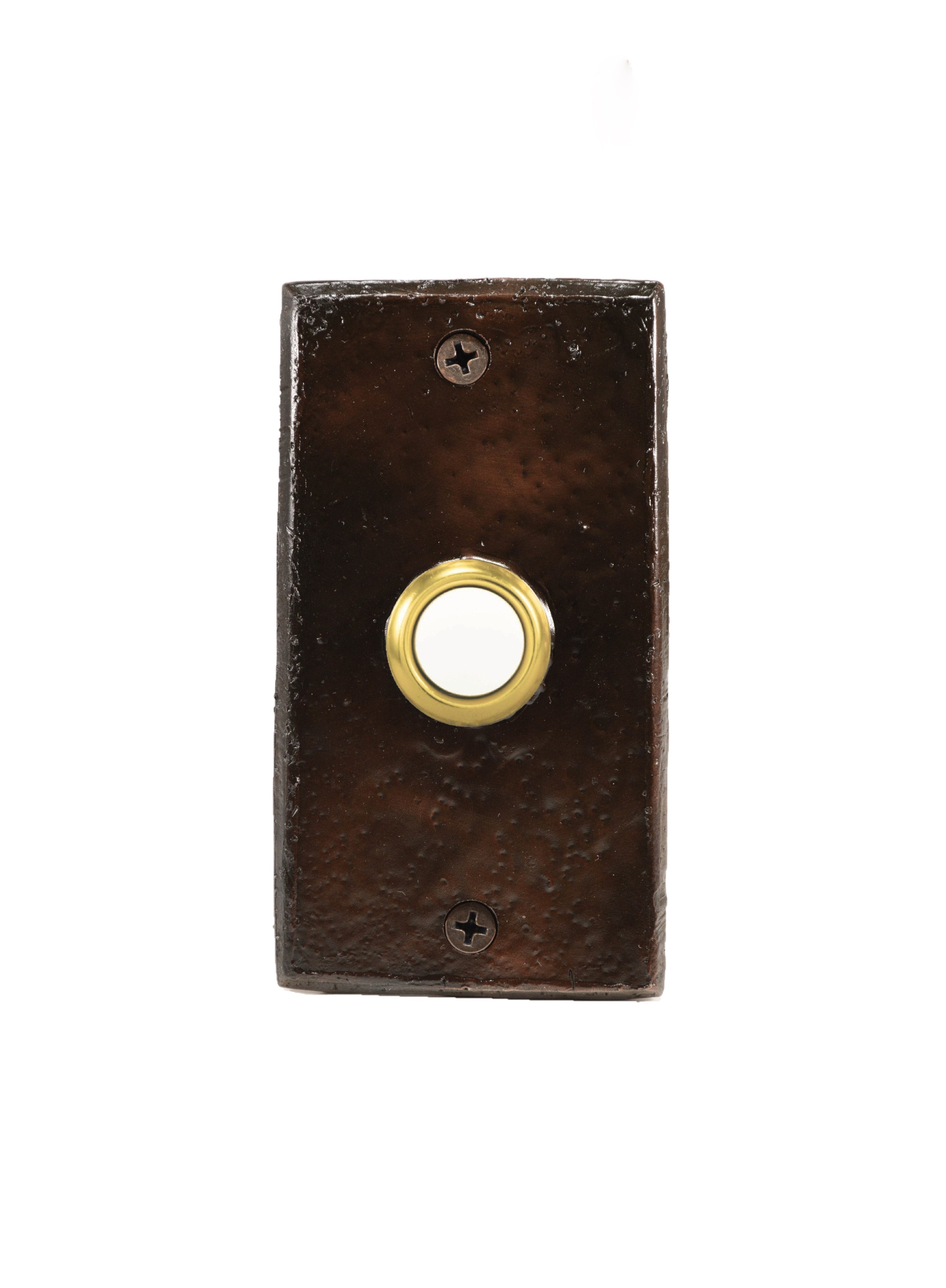 Rectangular Classic Doorbell | Rustic Farmhouse Doorbells – Timber Bronze