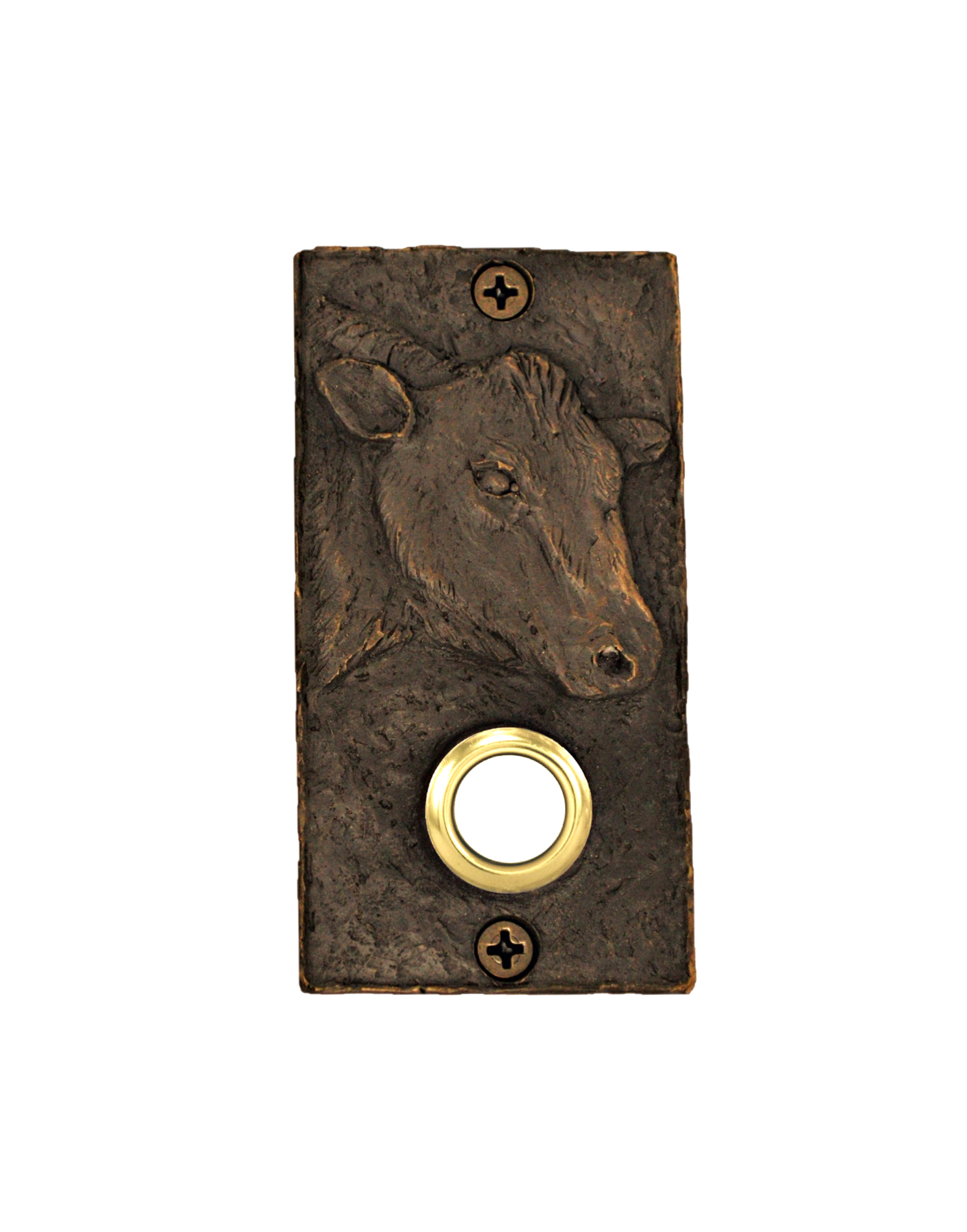 Cow doorbell made of bronze
