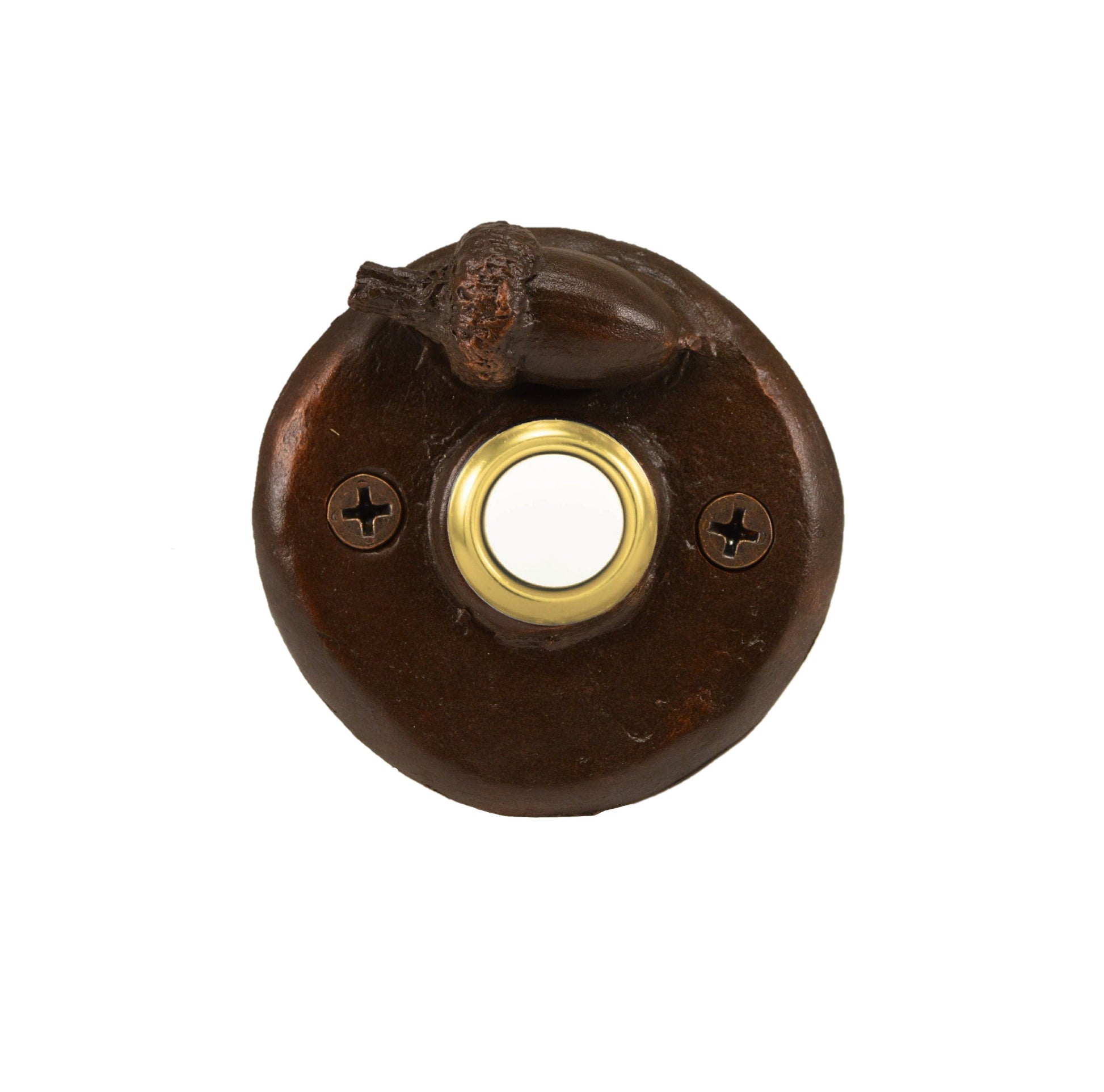 Round Doorbell with acorn
