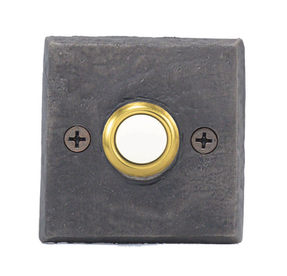 Classic Square Doorbell | Timber Bronze | Oregon