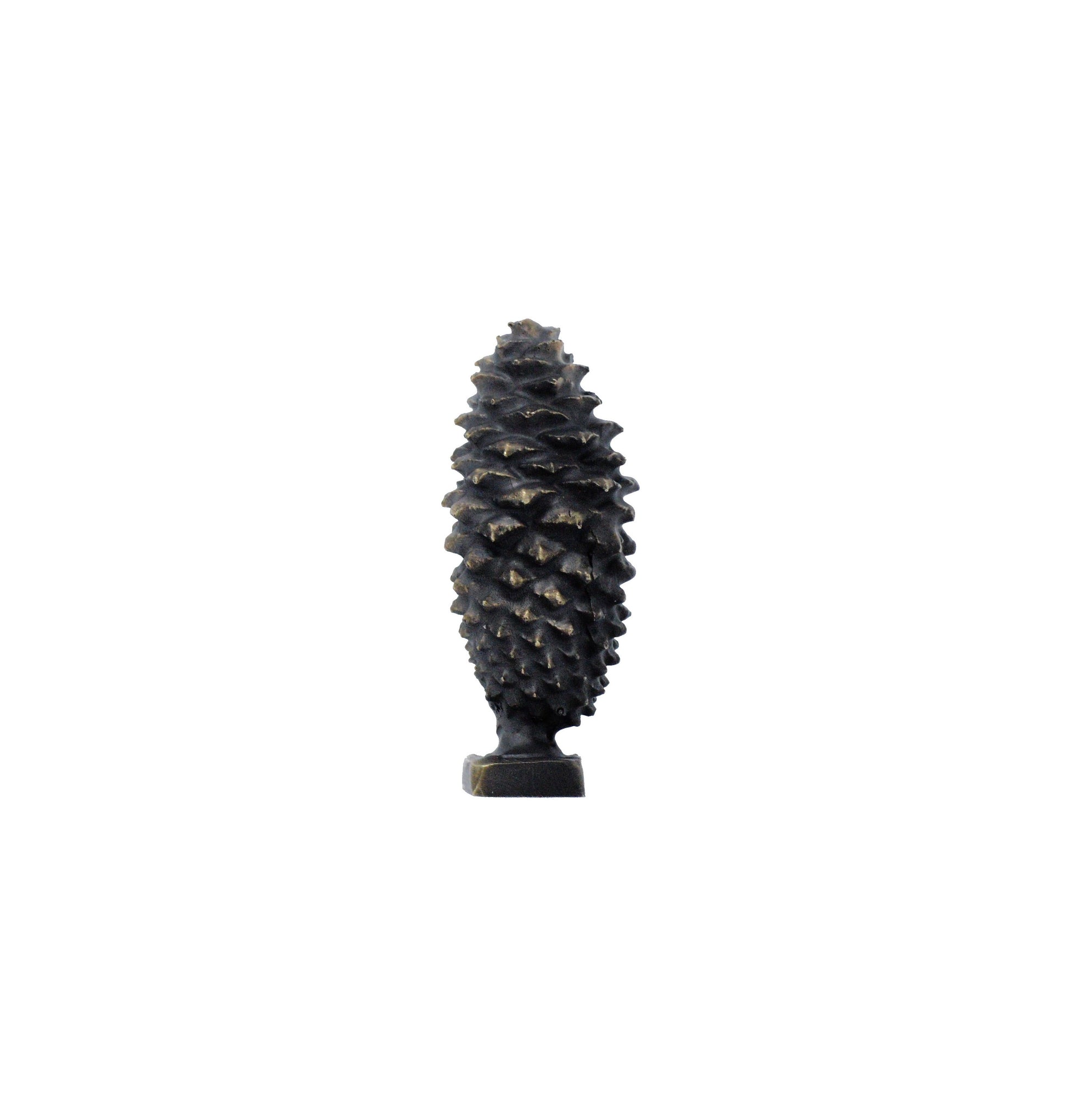 XL Closed Lodgepole Cone Finial | Timber Bronze | Oregon